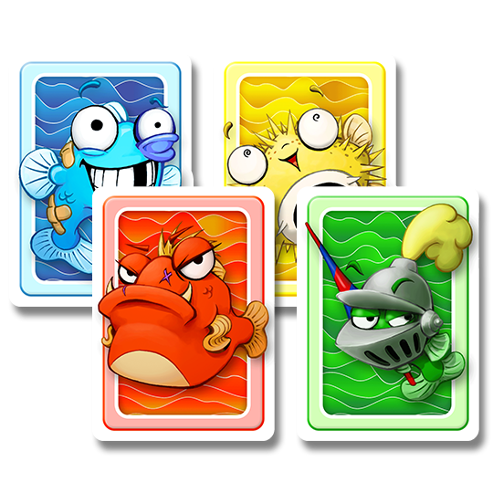 Fish Cards - Colors Back